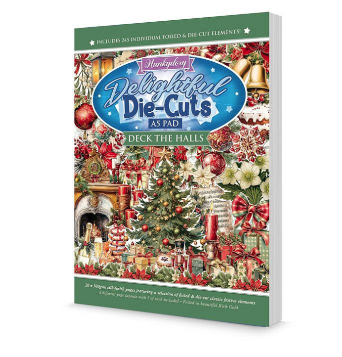 Deck the Halls Delightful Die-Cuts, 245 die-cuts